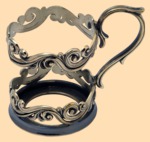 Подстаканник эксклюзивный Волна (литьё)