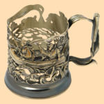 Подстаканник эксклюзивный Рыбалка №1 (литьё)