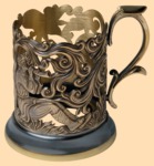 Подстаканник эксклюзивный Лель (литьё)