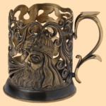 Подстаканник эксклюзивный Руслан и Людмила (литьё)