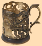 Подстаканник эксклюзивный Жар-птица (литьё)