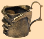 Подстаканник эксклюзивный Рука (литьё)