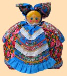 Солоха на чайник для самовара Марфа Осенние узоры (большая)