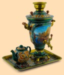 Набор электрический Осенний пейзаж №1 рюмка (4л)