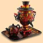 Набор электрический Хохлома Ягодка (форма жёлудь, 3л)