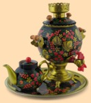 Набор электрический Форма-Петух Клубничные узоры (3л)