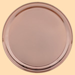 Поднос Круглый (медное покрытие с лаком, не боится воды)