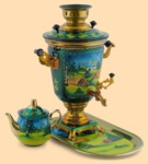 Набор электрический Летняя деревенька рюмка (4л)