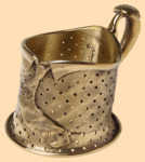 Подстаканник эксклюзивный Он (литьё)