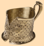 Подстаканник эксклюзивный Она (литьё)