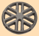 Колосник для самовара Чугун (125 мм)