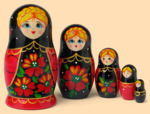 (УЦ) Матрёшка Русская краса (5 мест)