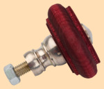 Стойка в сборе Классическая с гайкой (никель, диаметр ручки 33 мм, покрытие не боится воды)