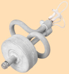 ТЭН для самовара на 1 кВт (ромбовидное основание, с поплавком)