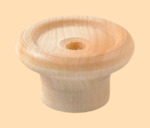 Ручка на крышку для самовара Барская Стандарт диаметром 30 мм (деревянная, натуральный цвет)