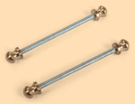 Стержень для ручки с малинками Модель №2 (длина 90 мм, 2 штуки в комплекте)