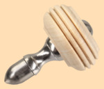 Стойка в сборе Старинная с малинкой (натуральный цвет, никель, диаметр ручки 35 мм)