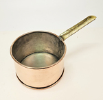 Ковш Старинный медный с латунной ручкой (4 литра)